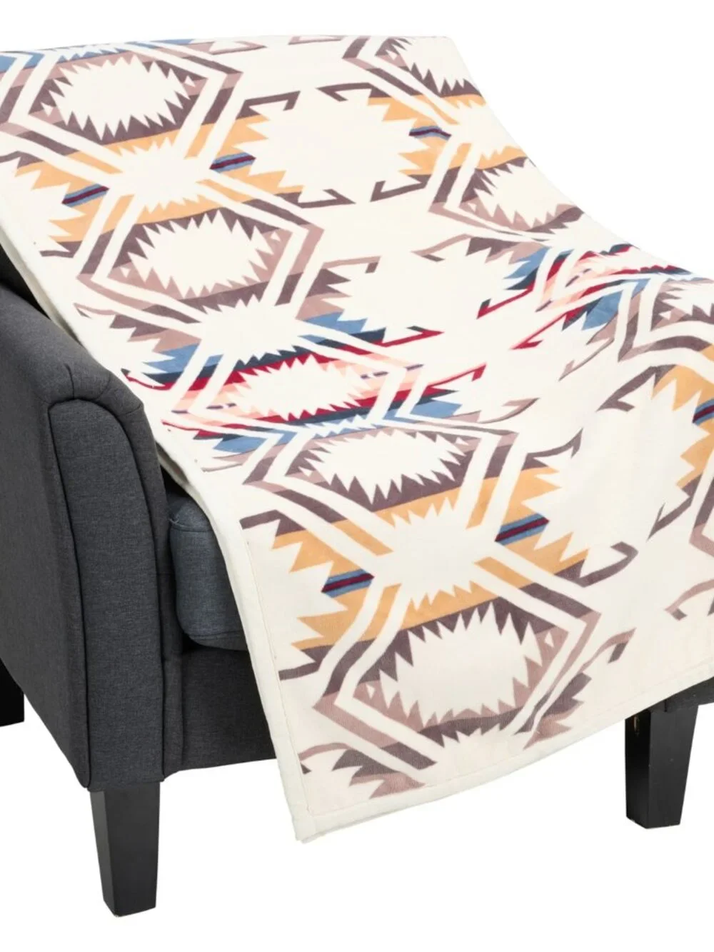 NEW Pendleton Whites Shores Oversized Fleece Throw Blanket - 60x80